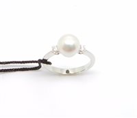 Anello Recarlo Donna Anniversary in Oro bianco Perla 0.7 Ct HD112/0750A-14 - HD112/0750A-14